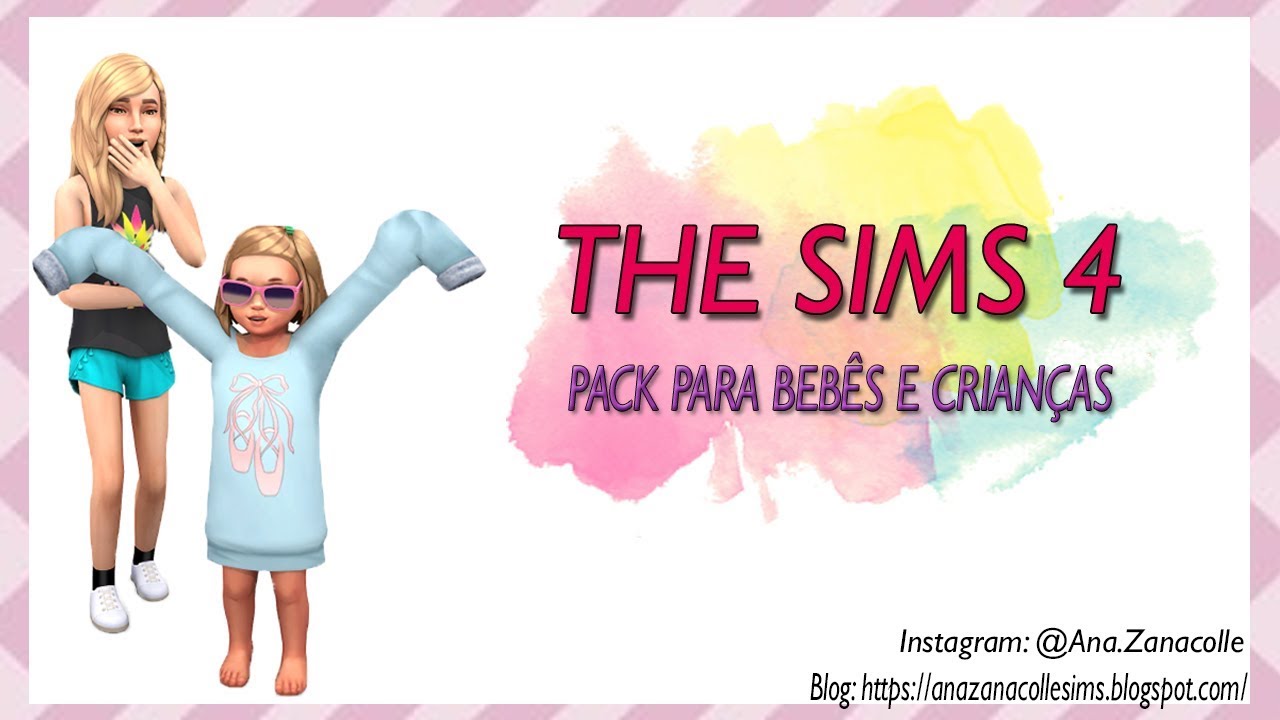 The Sims 4 - Pack para crianças e bebês (839 itens)