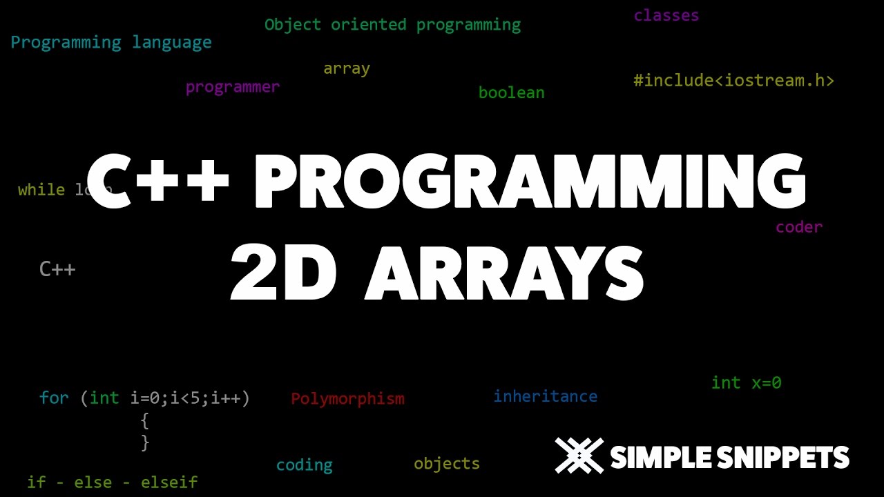 2D Arrays in C++ | 2D array addition & Subtraction