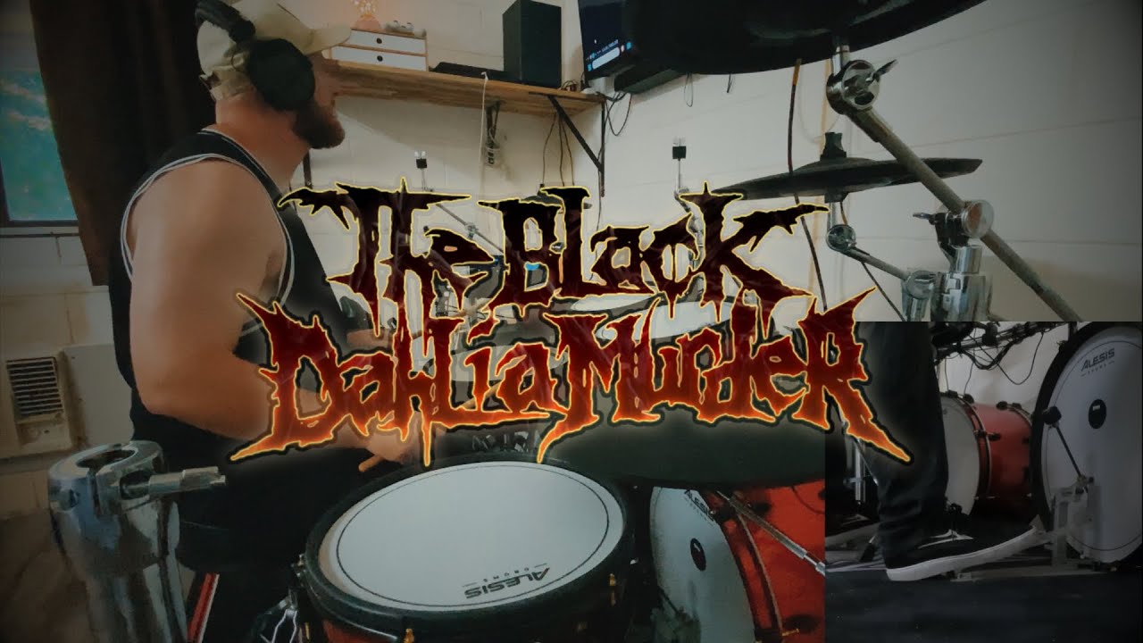 The Black Dahlia Murder - What a horrible night to have a curse [DRUM COVER]