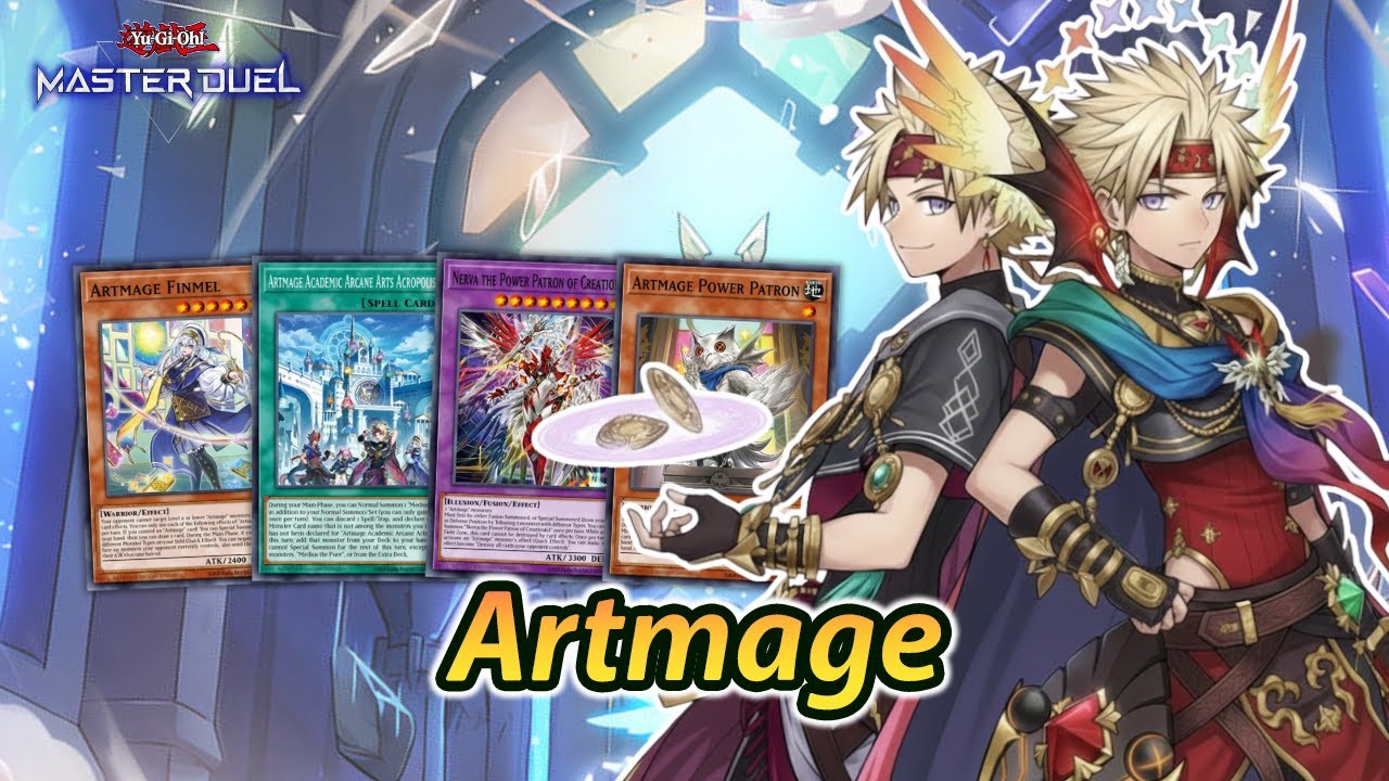 Artmage Fusion Deck Master Duel 2025 | Mixed Monster Type Combo & Spellcaster Engine Guide