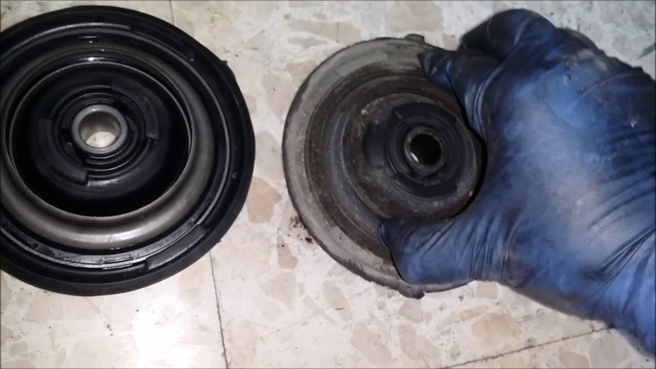 cambio amortiguador y copela citroen c4