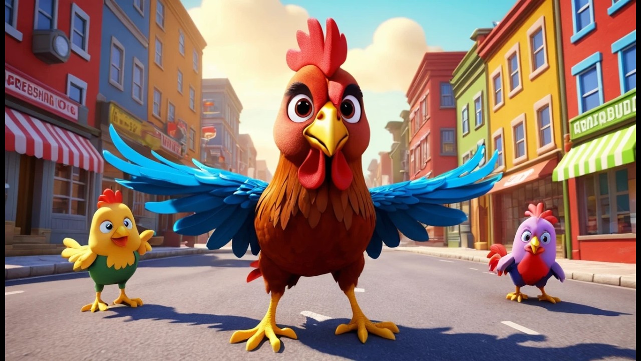 Петух становится супергероем 🐓🦸