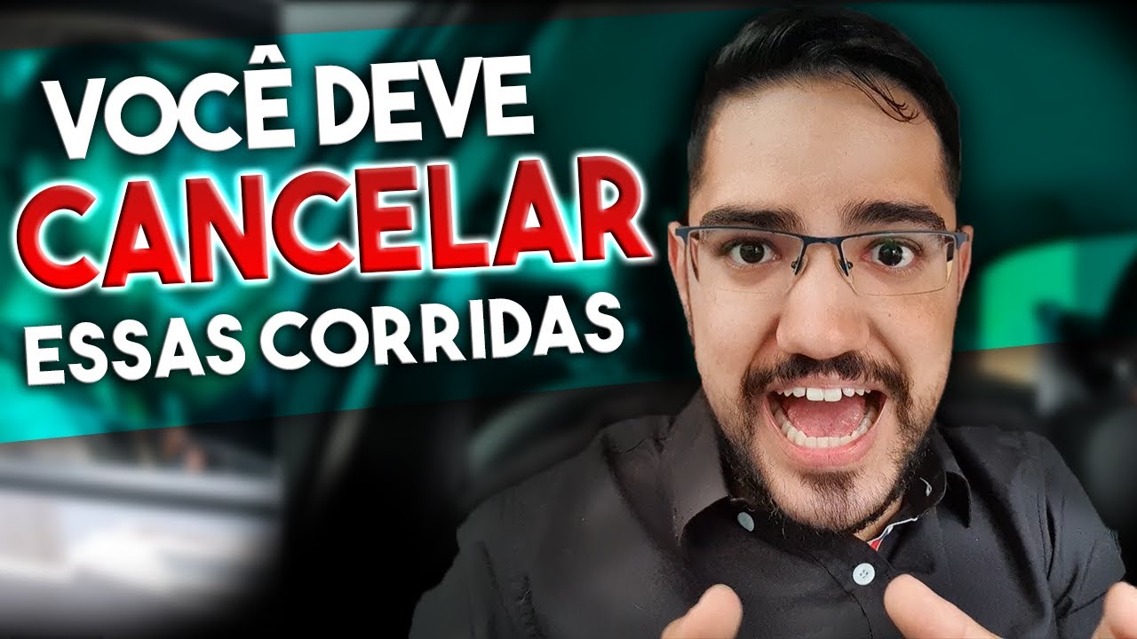 VOCÊ deve começar a CANCELAR essas CORRIDAS UBER ou pode dar RUIM