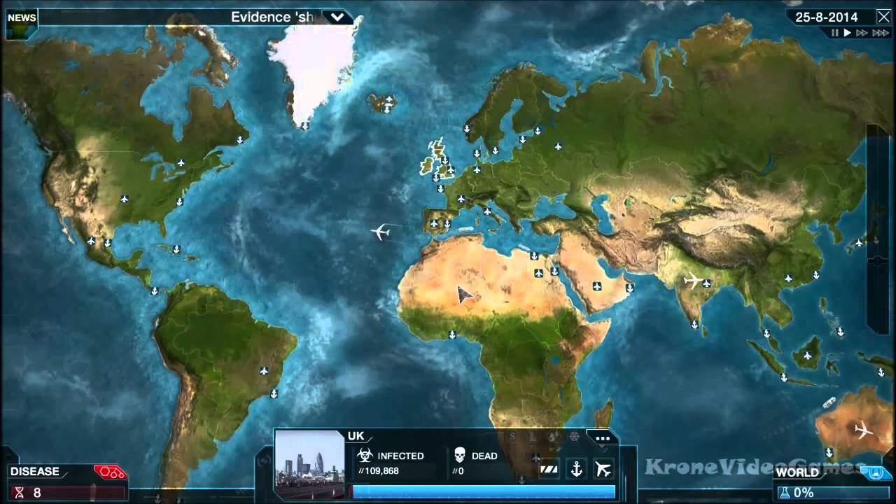 Plague Inc: Evolved Gameplay (PC HD)