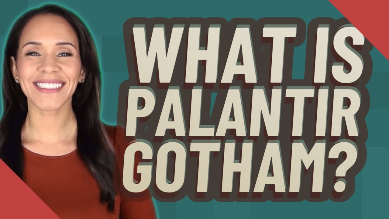 What is Palantir Gotham?