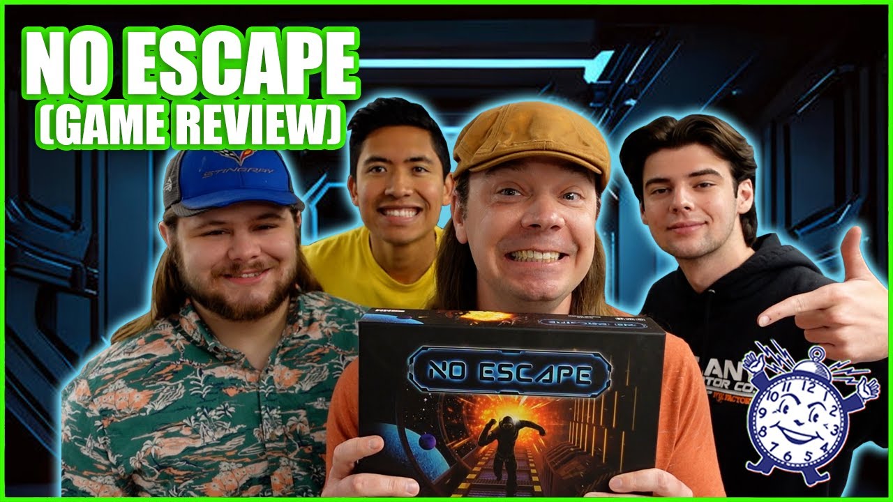 No Escape Board Game (Play and Review)