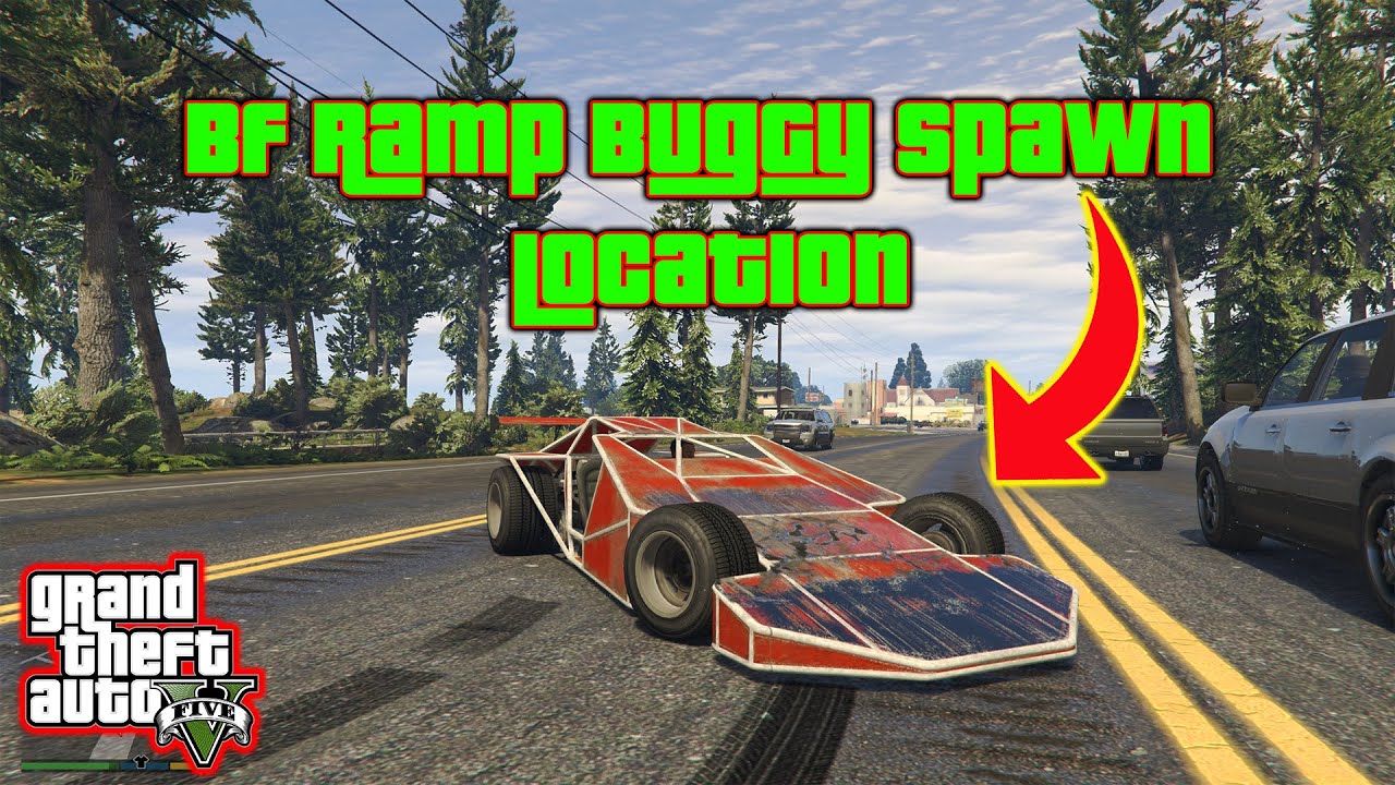 GTA V - BF Ramp Buggy Spawn Location Story Mode (PS4, PS5, PC, XBOX)