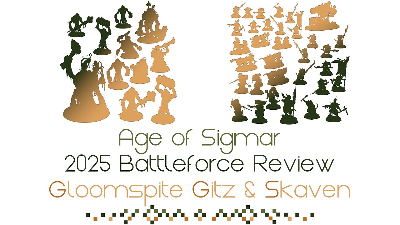Обзор Age of Sigmar 2025 Battleforce | Gloomspite и Skaven | Экономия, очки, улучшения и многое д...