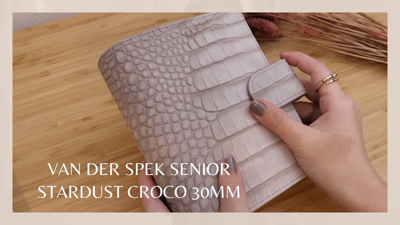 Van Der Spek Senior Stardust Croco 30MM Unboxing