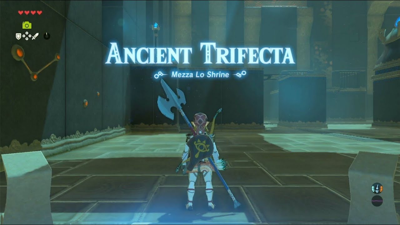 A FERA coroada revelou o Mezza Lo Shrine (East Necluda) - Shrine Quest - Zelda: Breath of the Wild