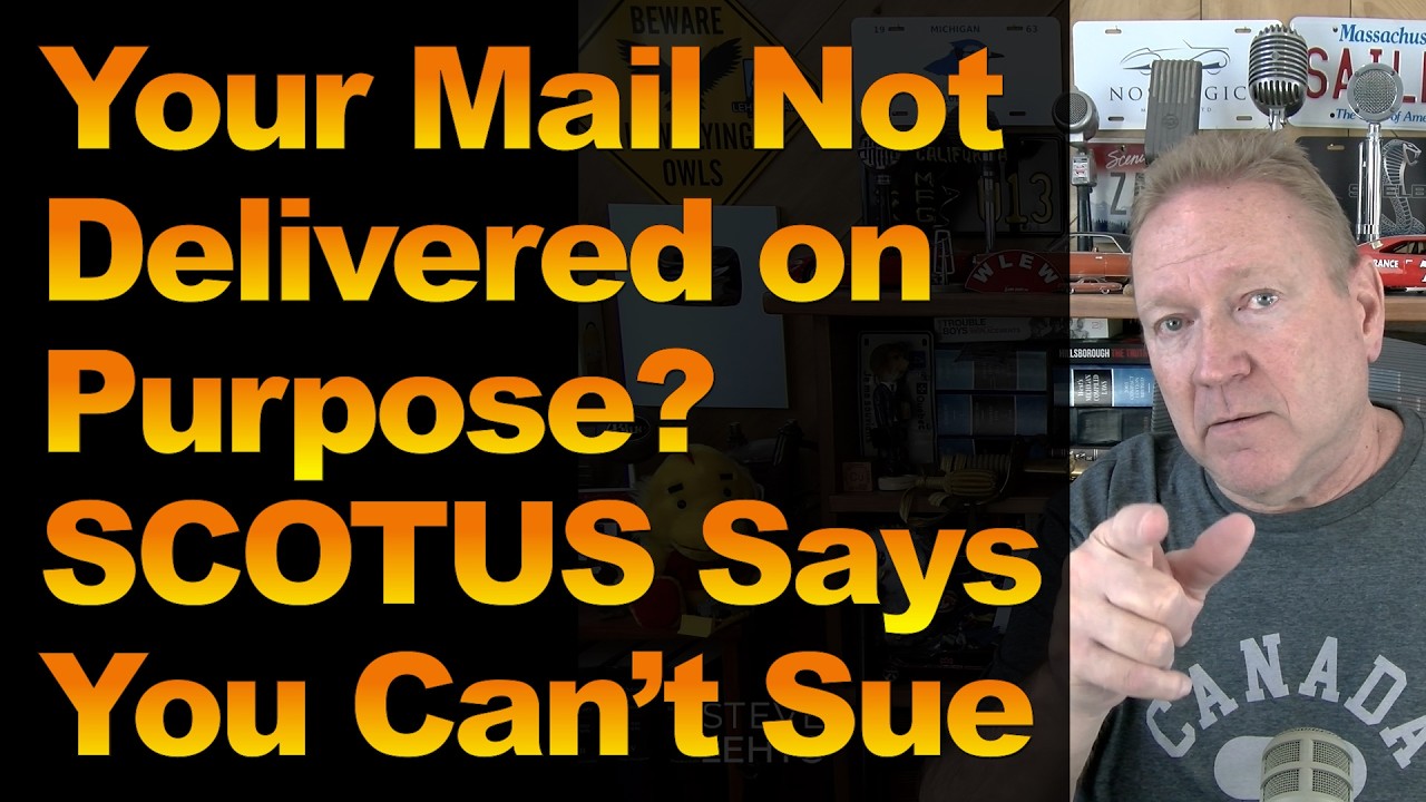 Your Mail Not Delivered on Purpose? SCOTUS Says You Can’t Sue