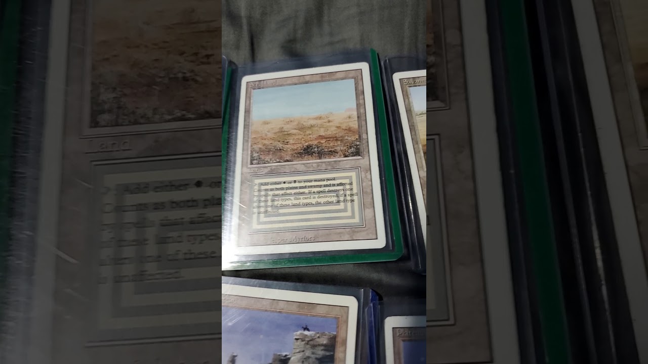 Uber awsome mtg dual land collection