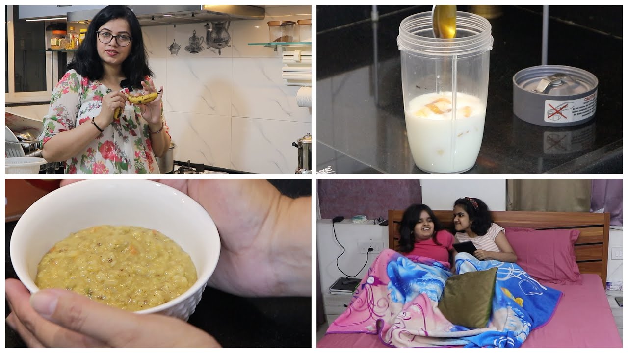 Healthy Breakfast for hassle free Mornings! Indian Youtuber Neelam vlog! Indian Morning Routine