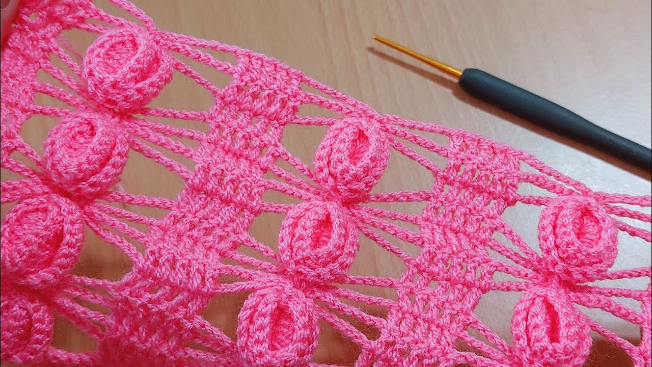 It's a great crochet stitch that you'll use in many different projects./tığ işi yelek modeli