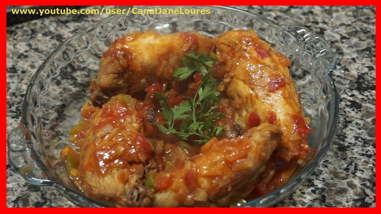 Peito de frango com molho( receita sem editar)