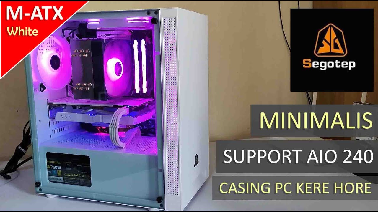 Casing PC 300 Ribuan, Ukuran kecil dan minimalis, cocok buat rakit kere hore! Segotep Prime D