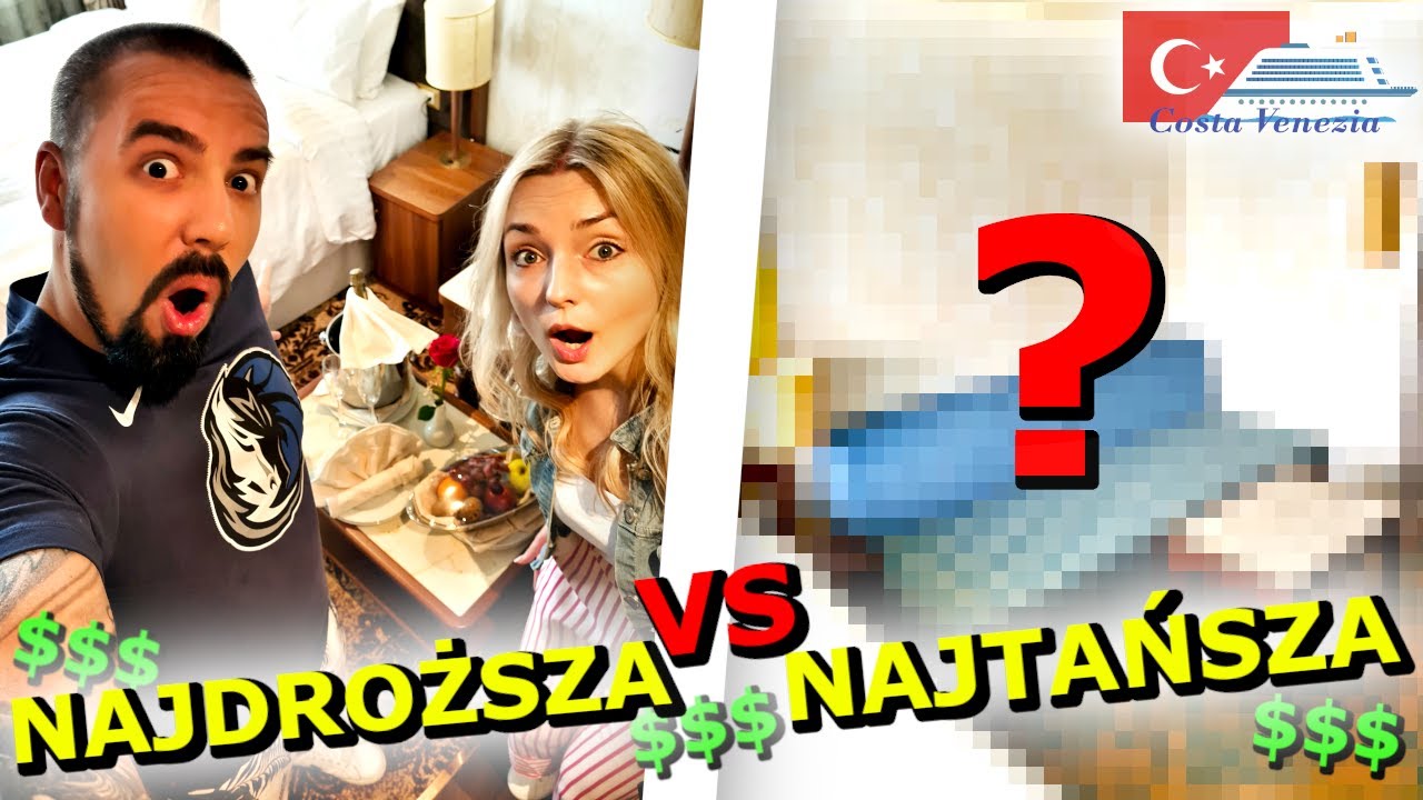 Sprawdzamy WSZYSTKIE KABINY NA STATKU! | Costa Venezia Vlog. 7