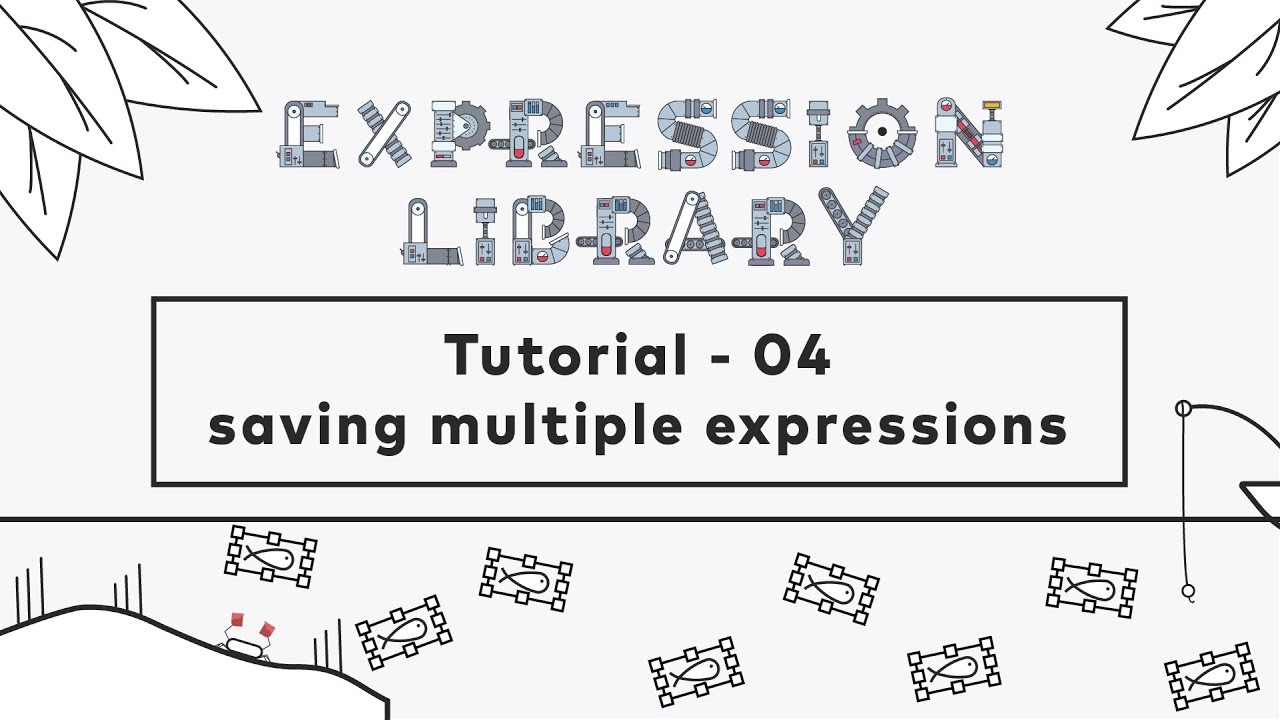 After Effects Script - Expression Library - tutorial 04 Saving multiple expressions