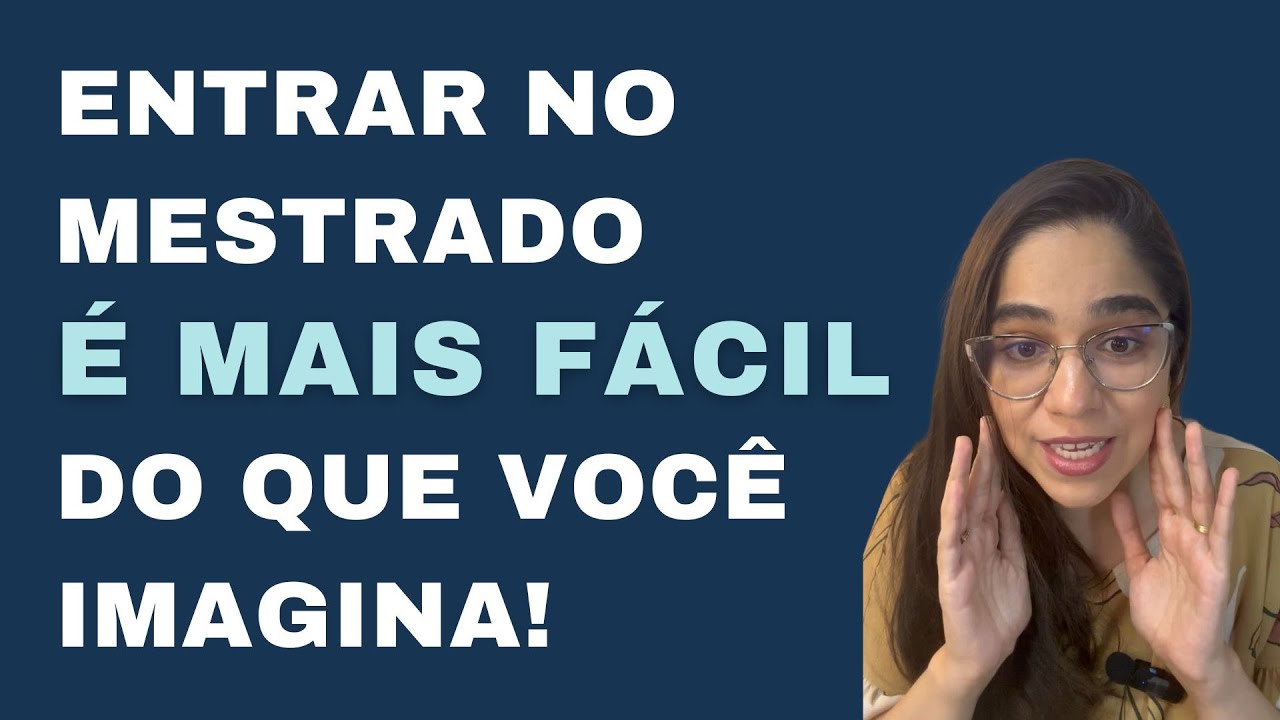 Entrar no Mestrado sem tanta experiência é possível - vem descobrir como!