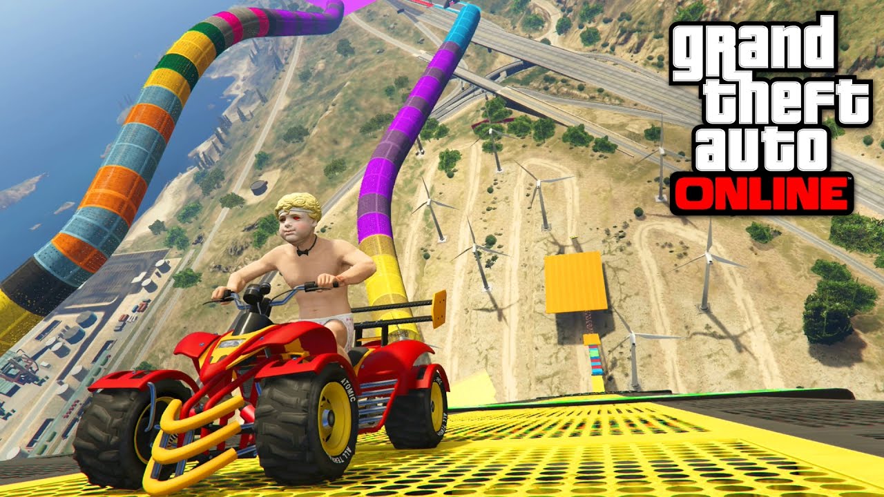 PARKOUR QUAD HARDCORE - GTA 5 ONLINE
