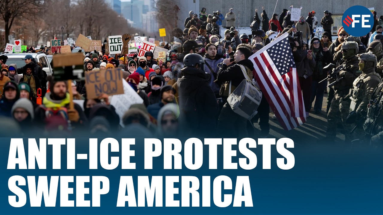 Protesty przeciwko ICE wybuchają w całych Stanach Zjednoczonych po tym, jak śmierć os&oacute;b w areszta...