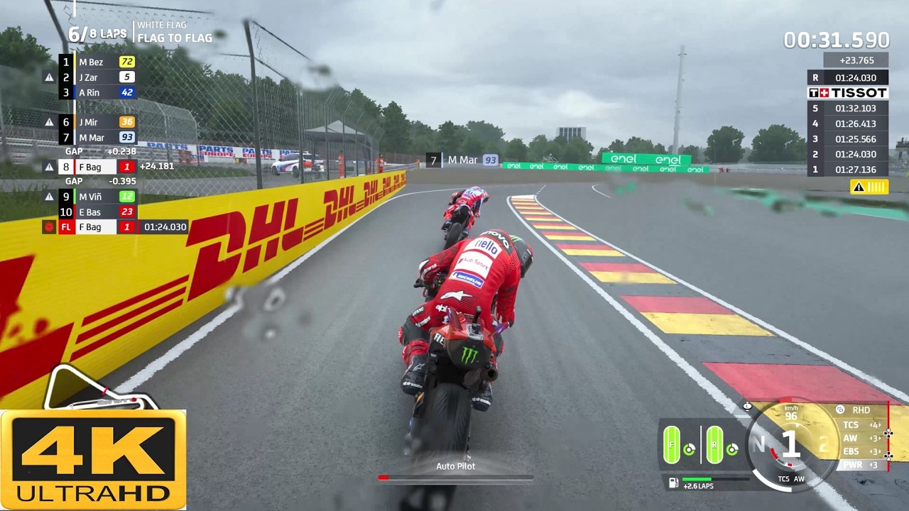 motogp simulator gameplay - Witness Francesco Bagnaia's Epic Flag-to-flag Victory!