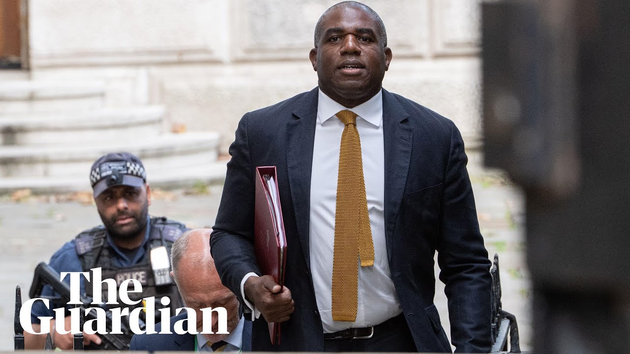 British foreign secretary David Lammy questioned by select committee on aid budget – watch live