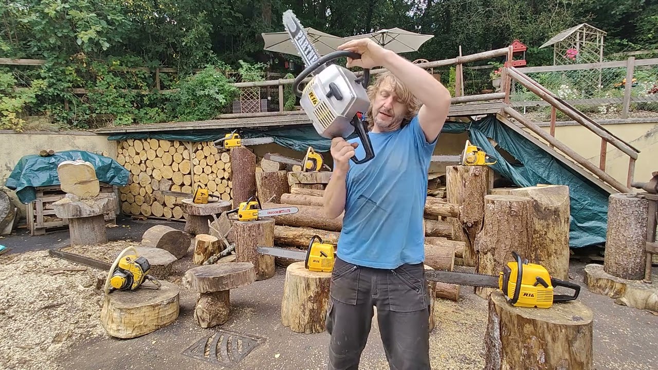 Partner Chainsaws. Some brief history, a couple of questions for you ! and cutting with the R16 🪵🌲🔥👹