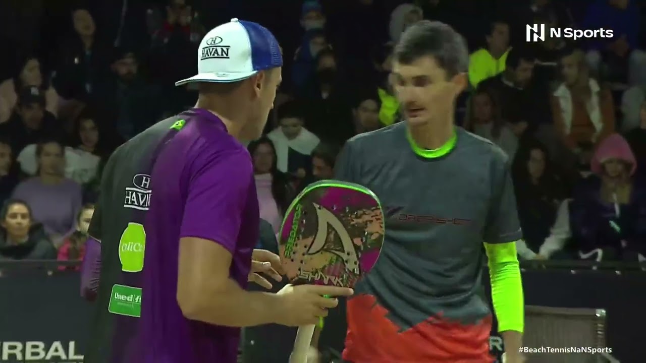 MELHORES MOMENTOS - FINAL BEACH TENNIS BT 400 VALINHOS - A BARAN /N. BURMAKIN x A OLIVEIRA /T SANTOS