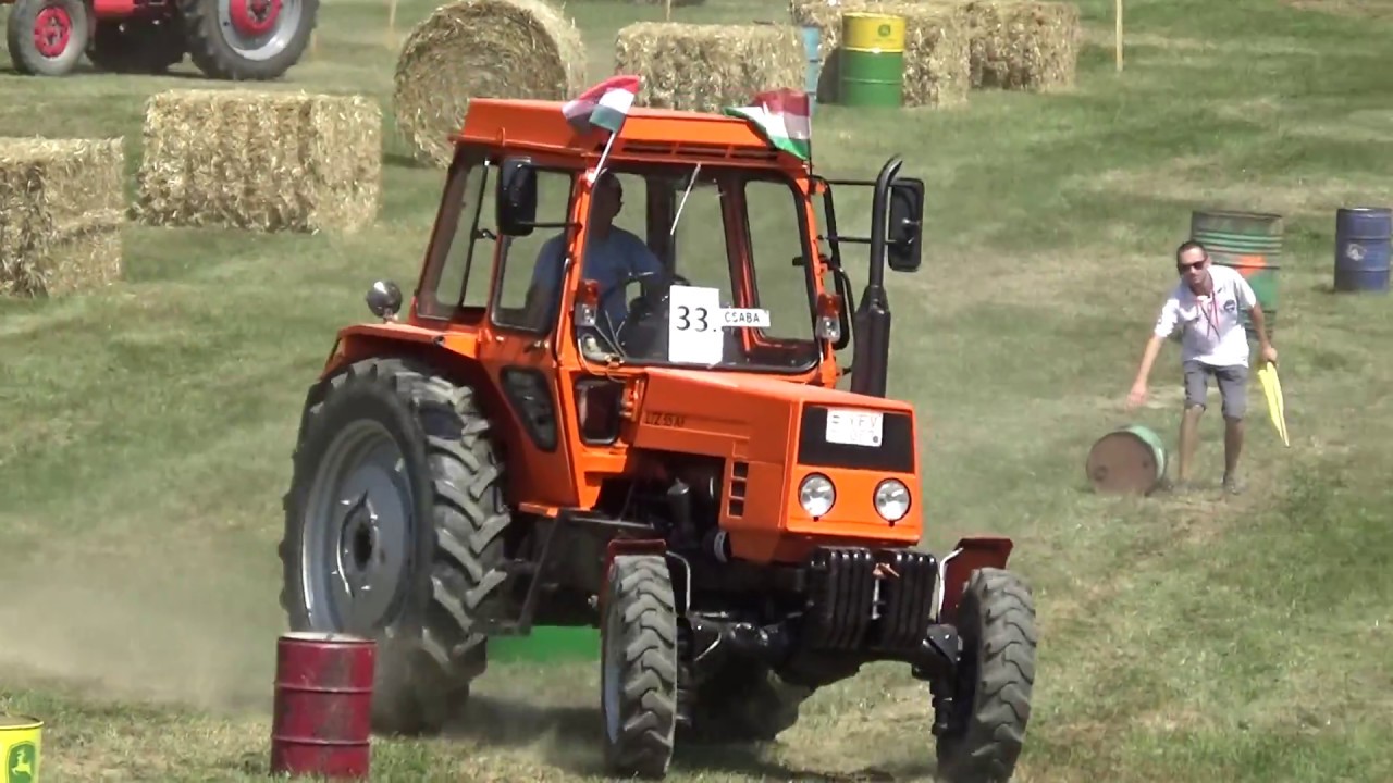 LTZ 55 traktor szlalom versenyen, Göcseji Mg-i Géptalálkozó 2017., v170805-3-006