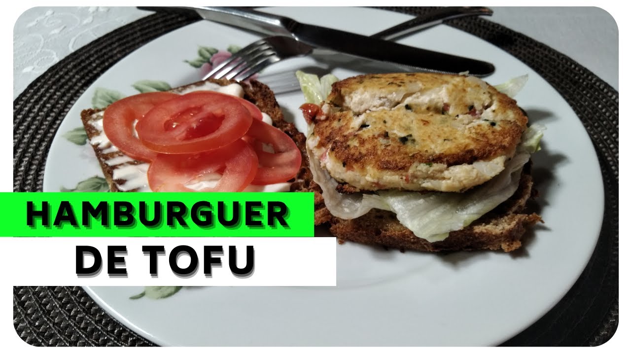 Como Fazer Hambúrguer de Tofu Saboroso