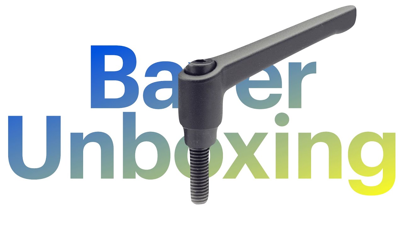 Ganter verstellbarer Klemmgriff Unboxing