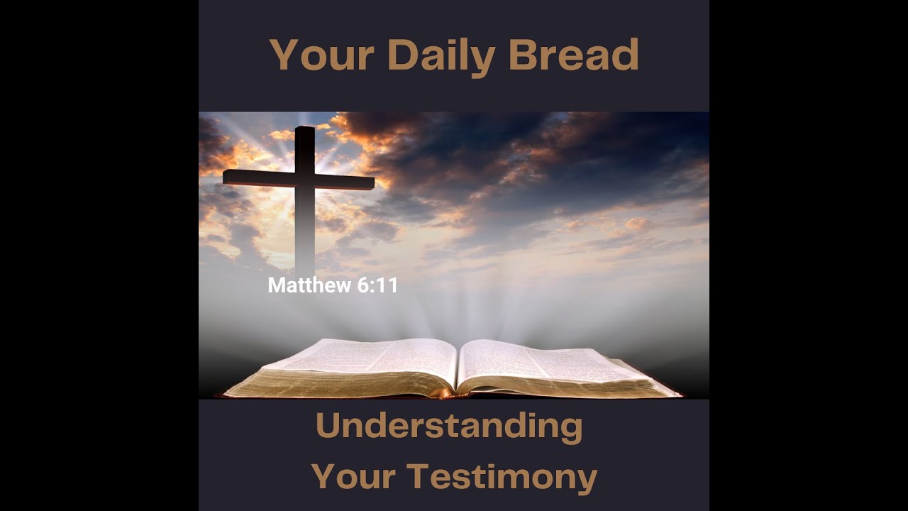 1 12 26   YDB   Understanding Your Testimony