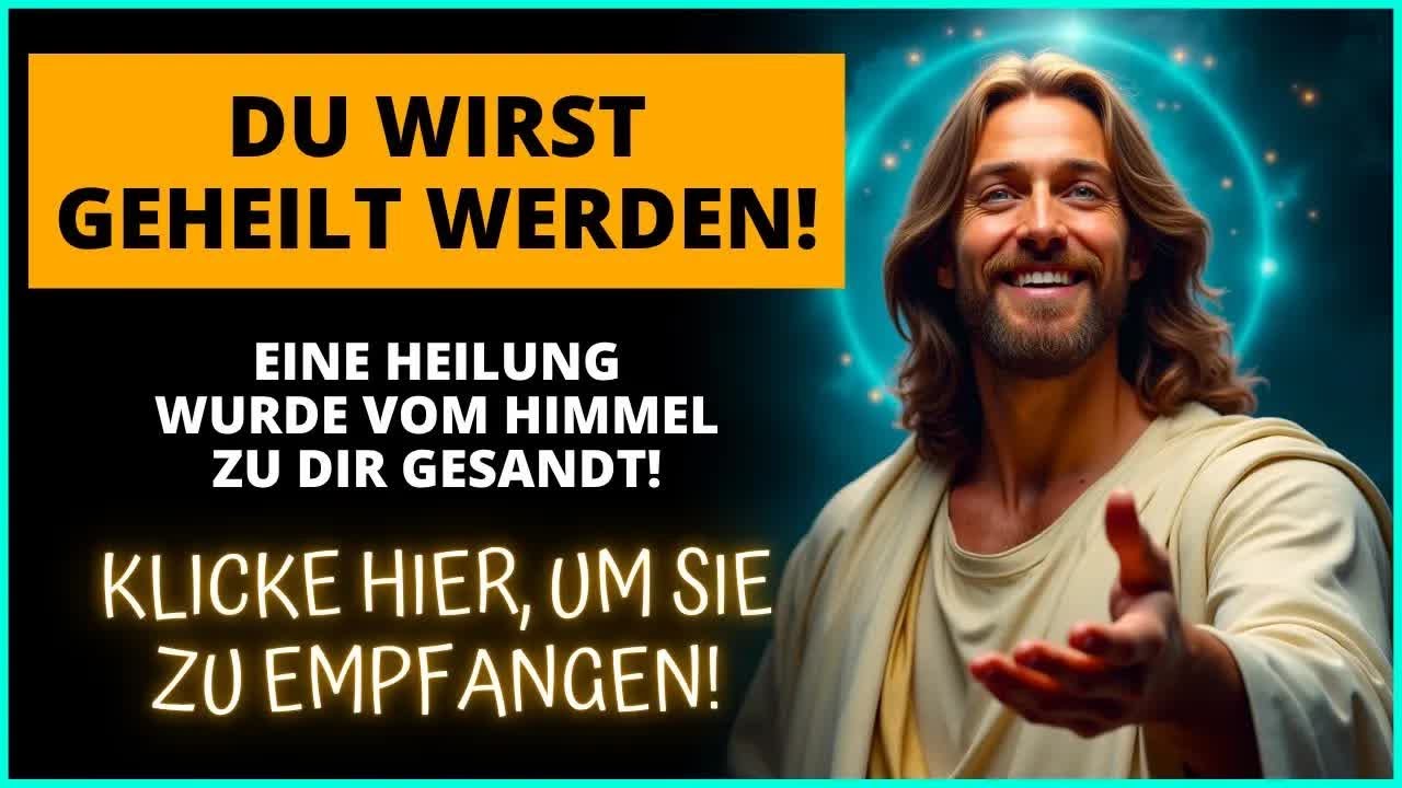 GOTT SAGT： ⚠️ IGNORIERE DIESEN SEGEN NICHT, DENN DIESE BOTSCHAFT IST FÜR DICH! ｜ Das Wort Gottes