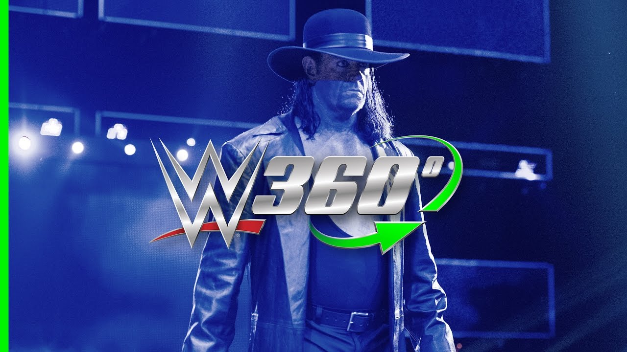 Relive Undertaker's entrance from RAW in 360°