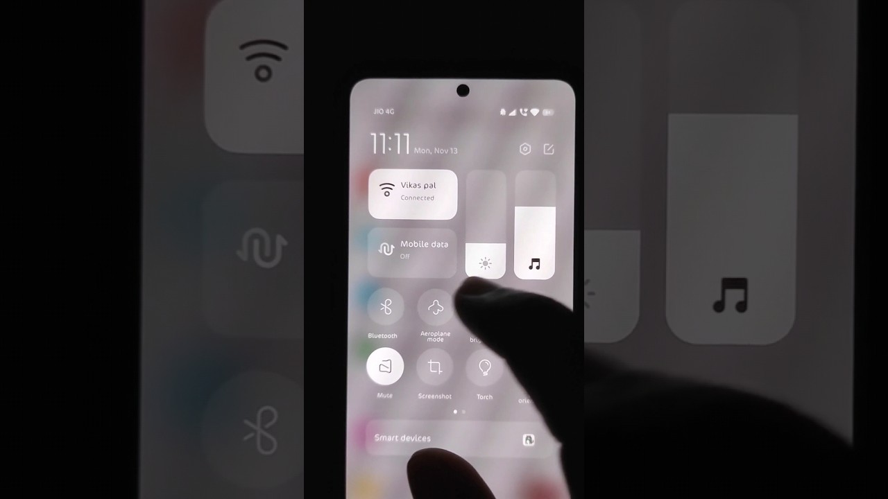 Blur Enable In Xiaomi Control Centre With Root No Apk - Working In Any Devices also HyperOS #hyperos