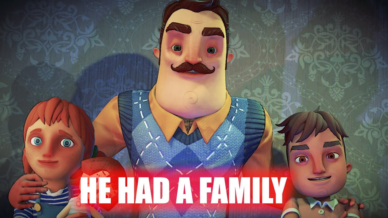 THE BACKSTORY IS REVEALED! - (Hello Neighbor Hide and Seek) [PART 1]