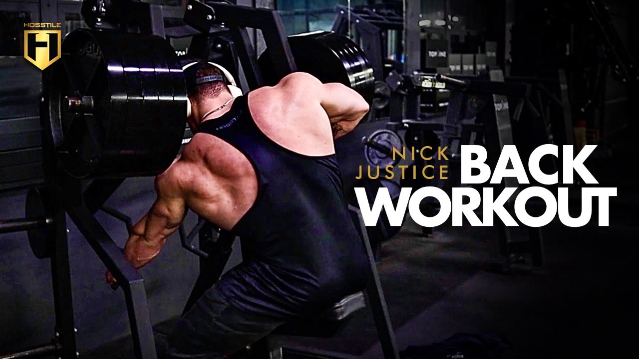 Back Workout with Nick Justice | HOSSTILE