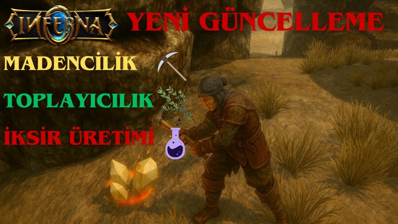 Metin2 Benzeri Oldschool Mmorpg - INFERNA - Yeni Güncelleme - Meslekler #mmorpg #oldschool #metin2