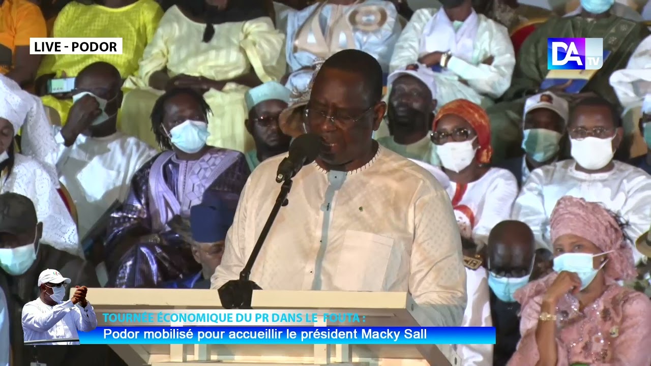 Visite économique dans le Nord : le président Macky Sall désenclave le Podor