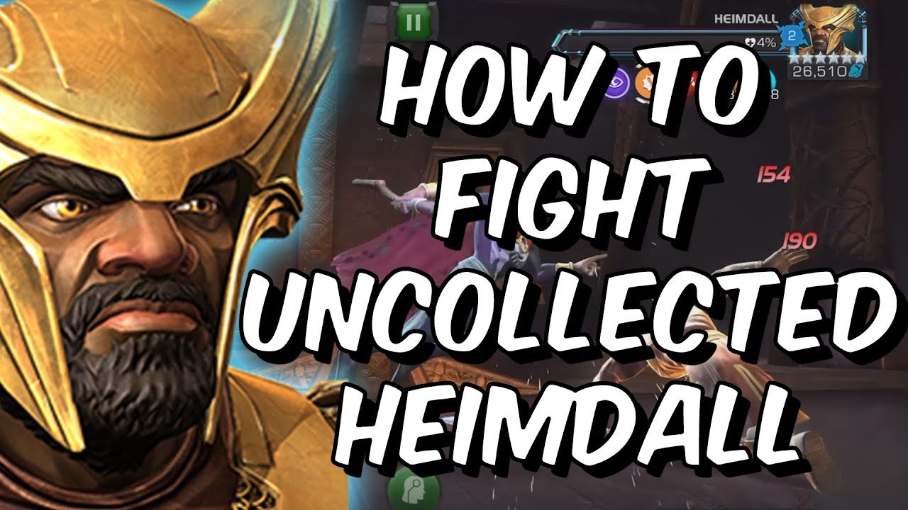 How To Fight Uncollected Heimdall Boss - Marvel Contest Of Champions