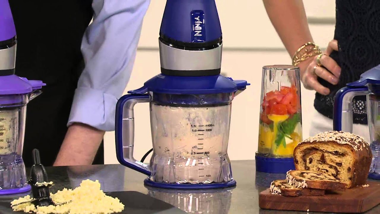 Nutri Ninja 2-in-1 700W 40 oz. Food Processor and Blender with Stacey Stauffer