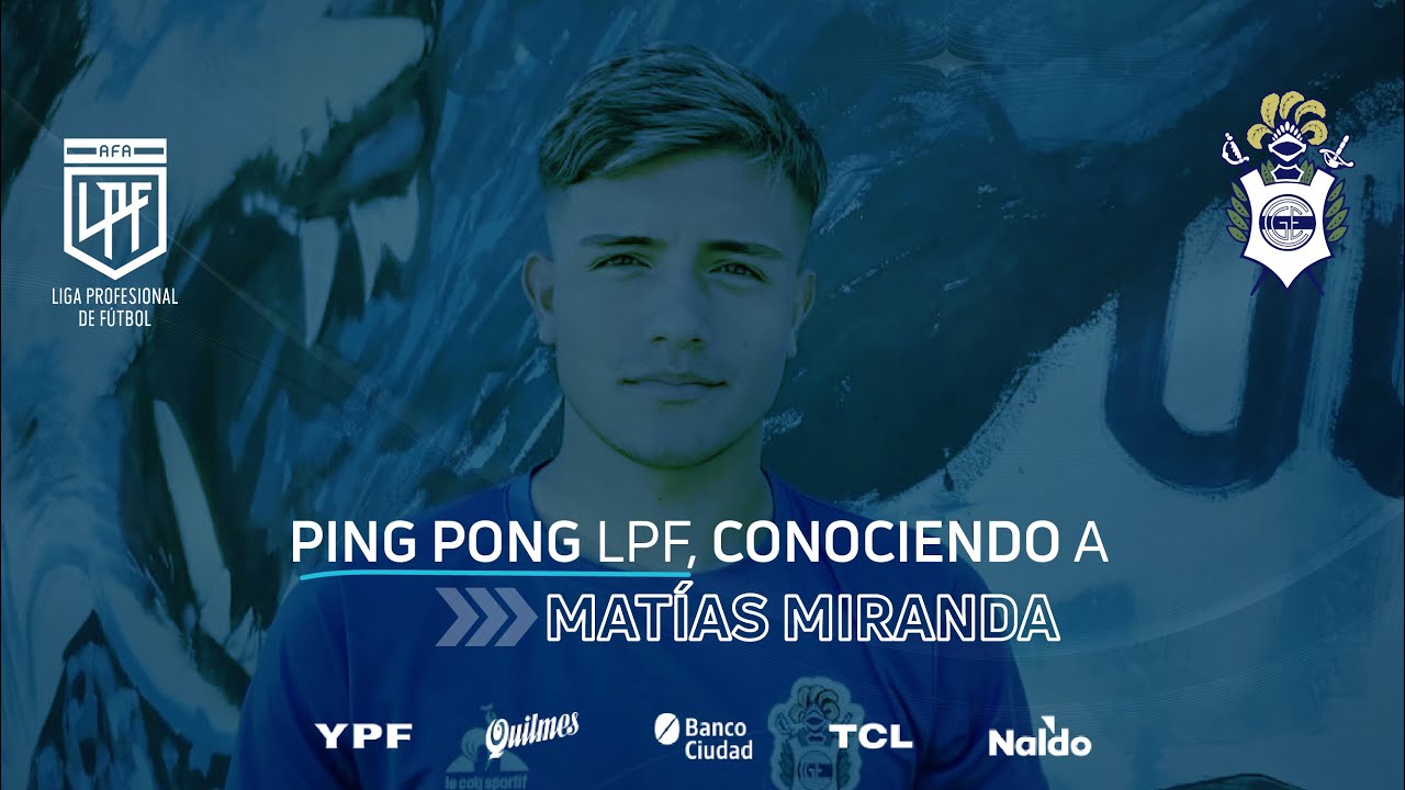 Ping Pong LPF | Conociendo a Matías Miranda