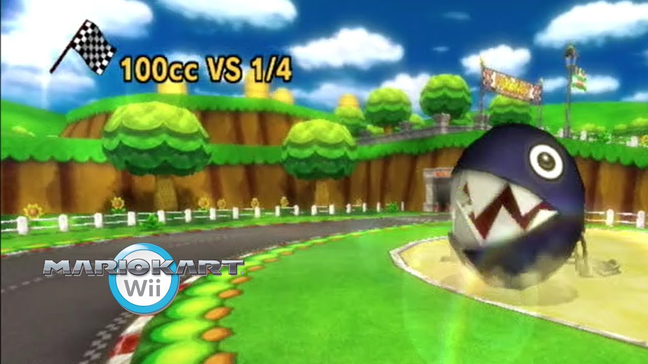 Strange going Back to Tilt Controls - Mario Kart Wii Splitscreen Multiplayer