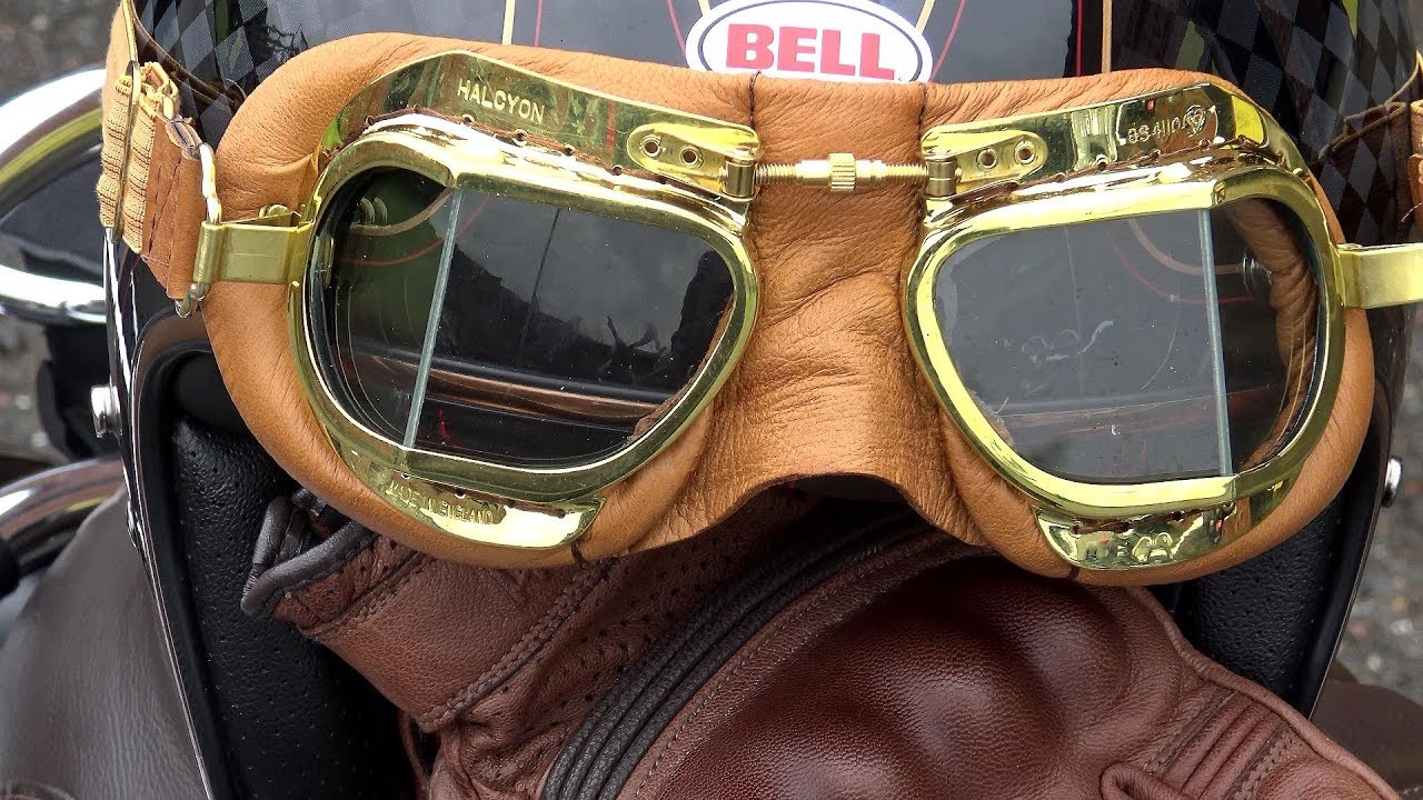Triumph T120 RETRO STYLE or TRUE CLASSICS? MK49 classic motorcycle goggles!