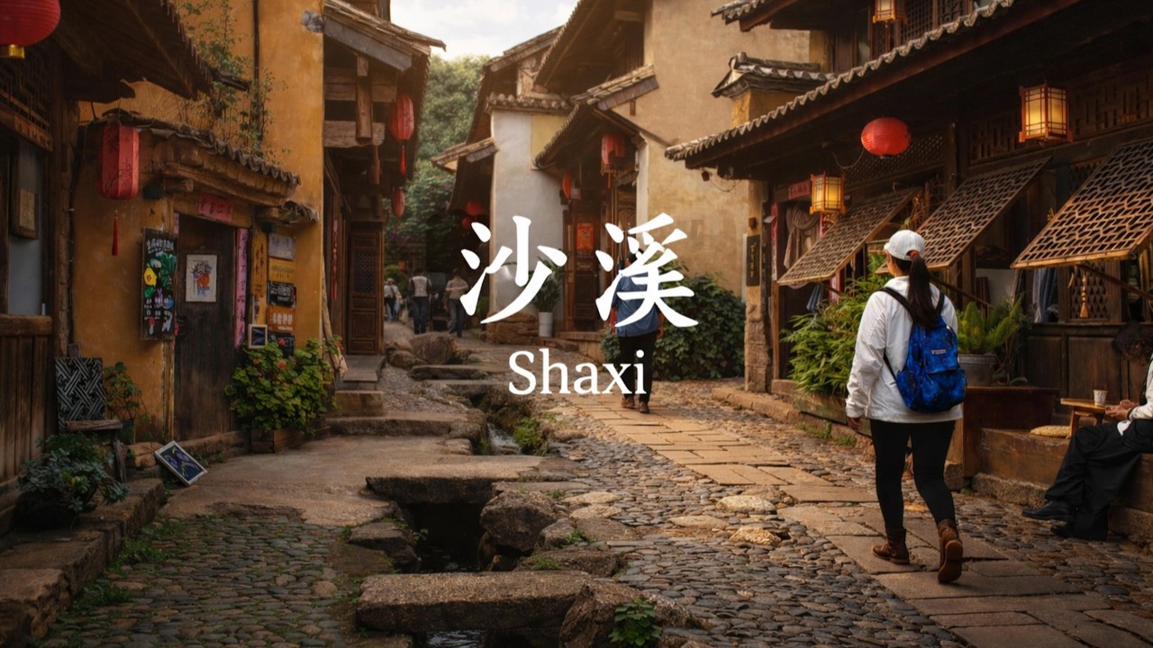 沙溪古镇|中国云南茶马古道上一座保存较为完整的小镇