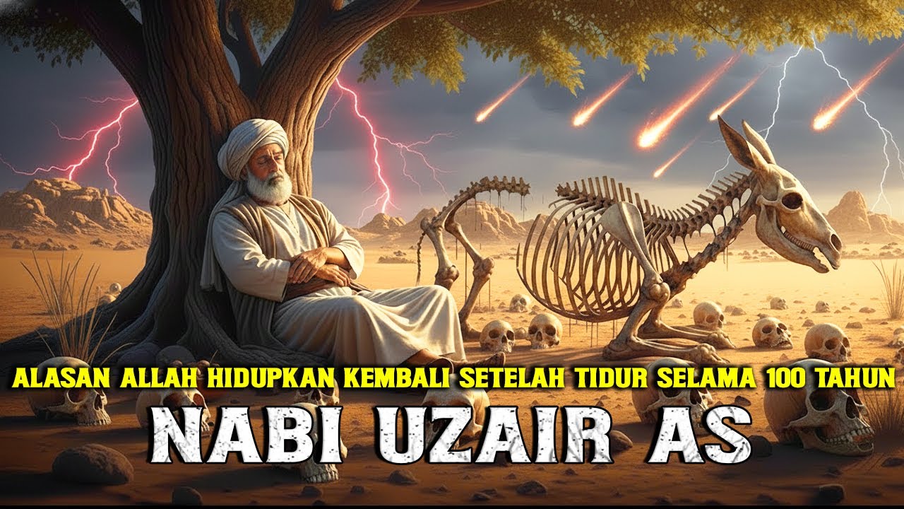 Kisah Nabi Uzair AS | Inilah Alasan Allah Swt Bangkitkan Nabi Uzair Setelah 100 Tahun Tidur Panjang