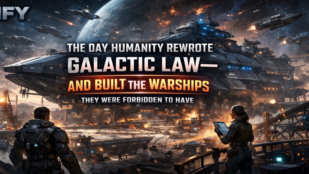 The Day Humanity Rewrote Galactic Law—and Built the Warships They Were Forbidden to Have |HFY|SCI FI