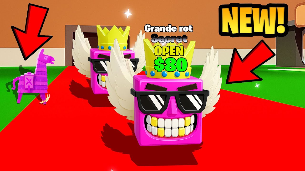 New Admin Grande & Llama Rots in Steal the brainrot Fortnite code