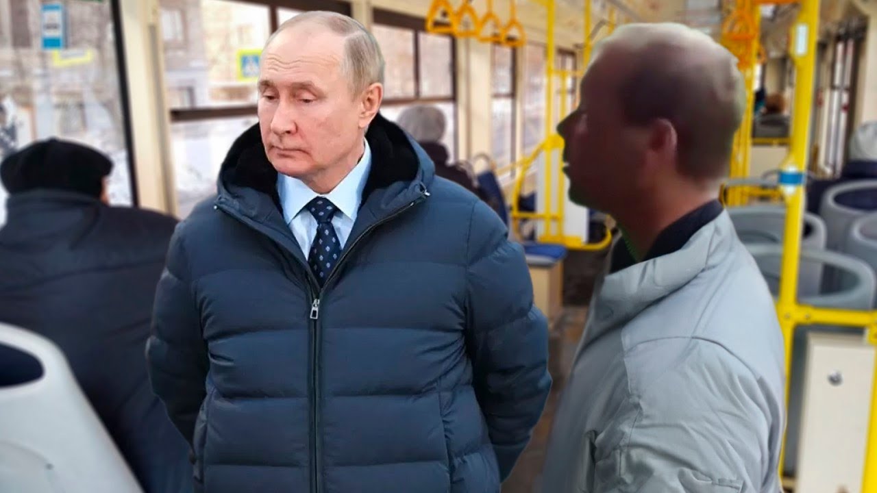 Путин проехался в автобусе и ему высказали всё в лицо  / ДНОвости